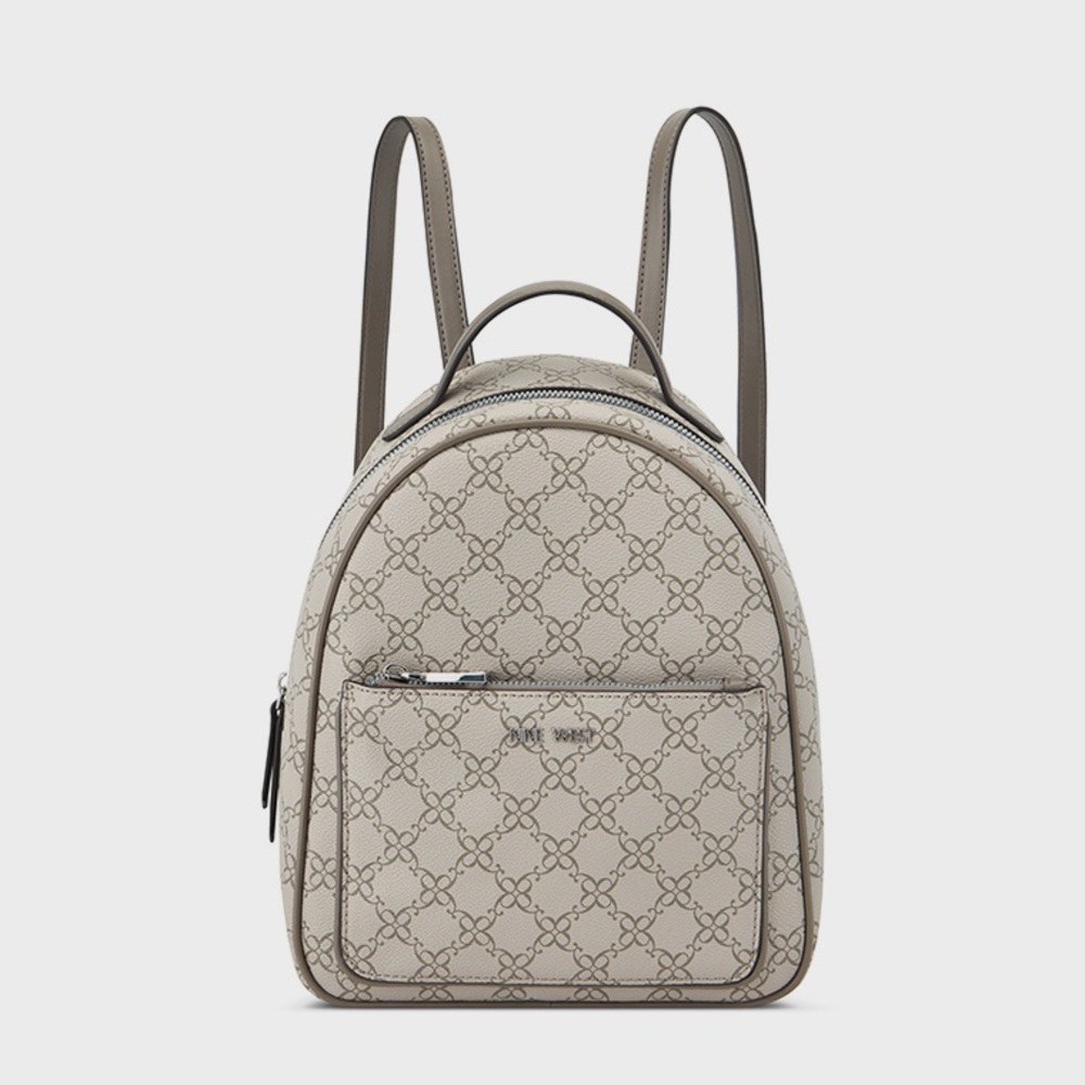 NWT Nine West Ryland Cinder Logo Dome Backpack